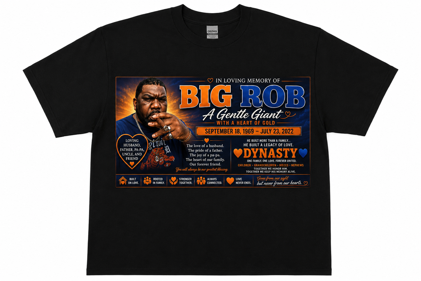 Big Rob Custom Tshirt